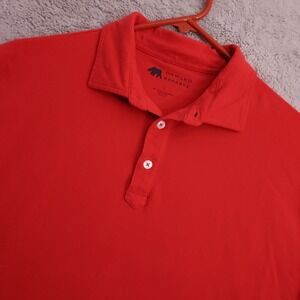 Onward Reserve Polo Shirt Mens Large Casual Preppy Cotton Stretch Preppy Golf L